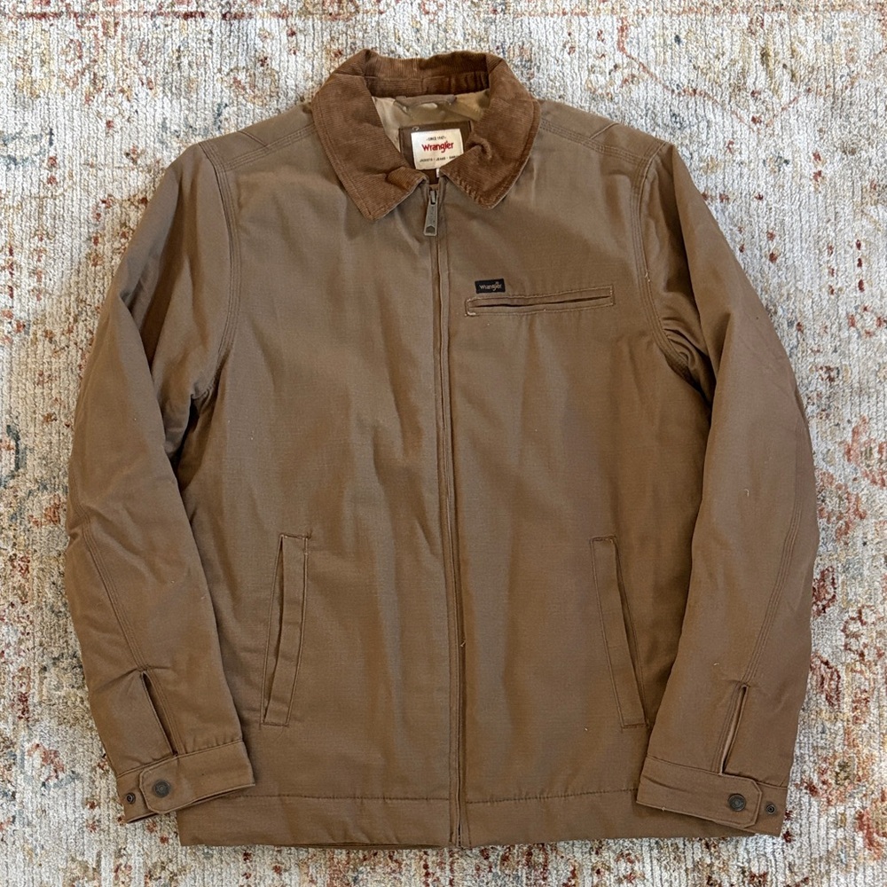 Wrangler Men's Tan Lightweight Jacket